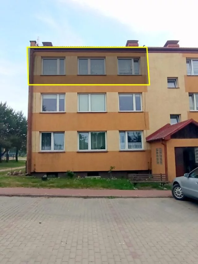 Mieszkanie trzypokojowe 63,32 m², Wydminy, Składowa, Sprzedaż