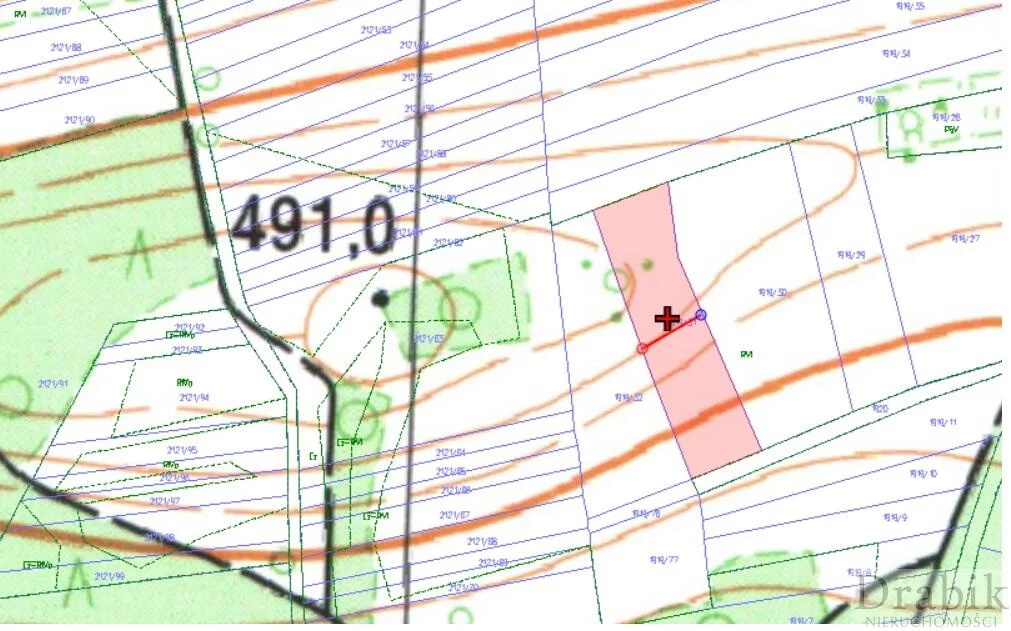 Działka 1 930,00 m², oferta nr , 2612, Budzów, Budzów