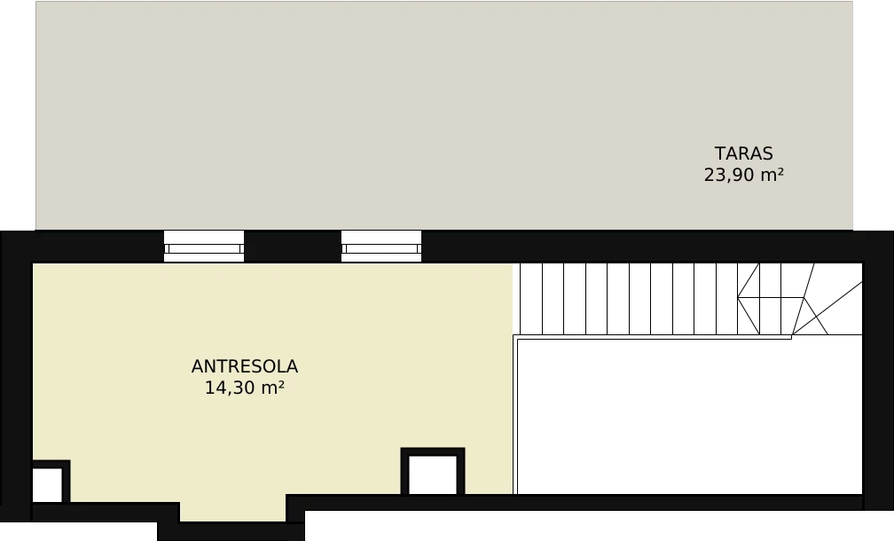 4 pokoje, mieszkanie 66,82 m², piętro 4, oferta nr C1.C4.04, JA_SIELSKA etap III, Poznań, Podolany, Podolany, ul. Jasielska