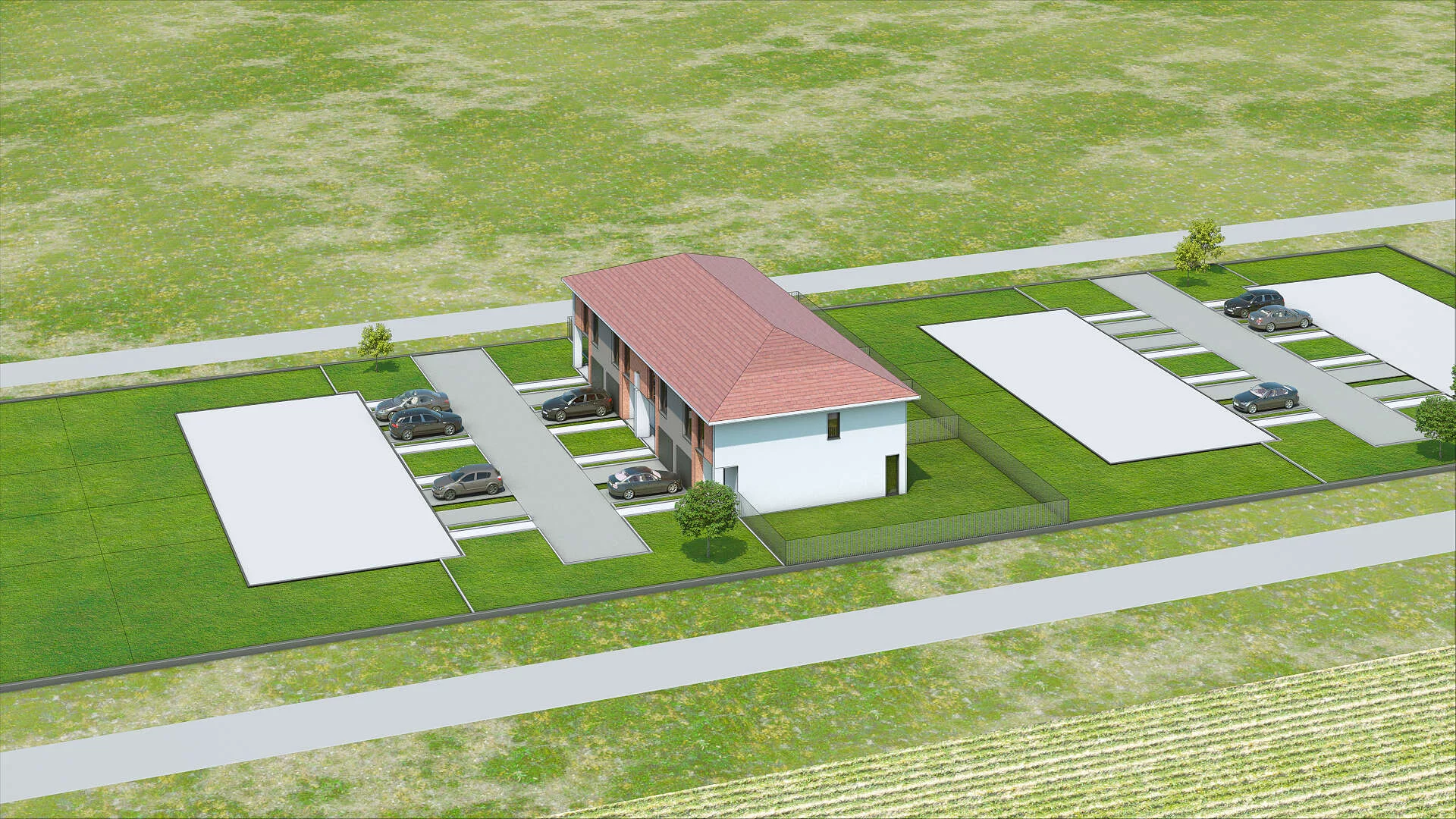 Wirtualna makieta 3D domu 134.15 m², 33B