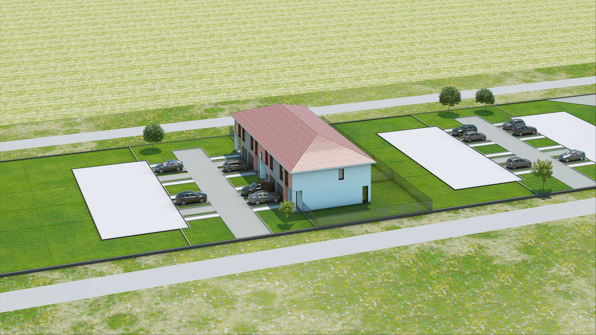 Wirtualna makieta 3D domu 134.07 m², 37B