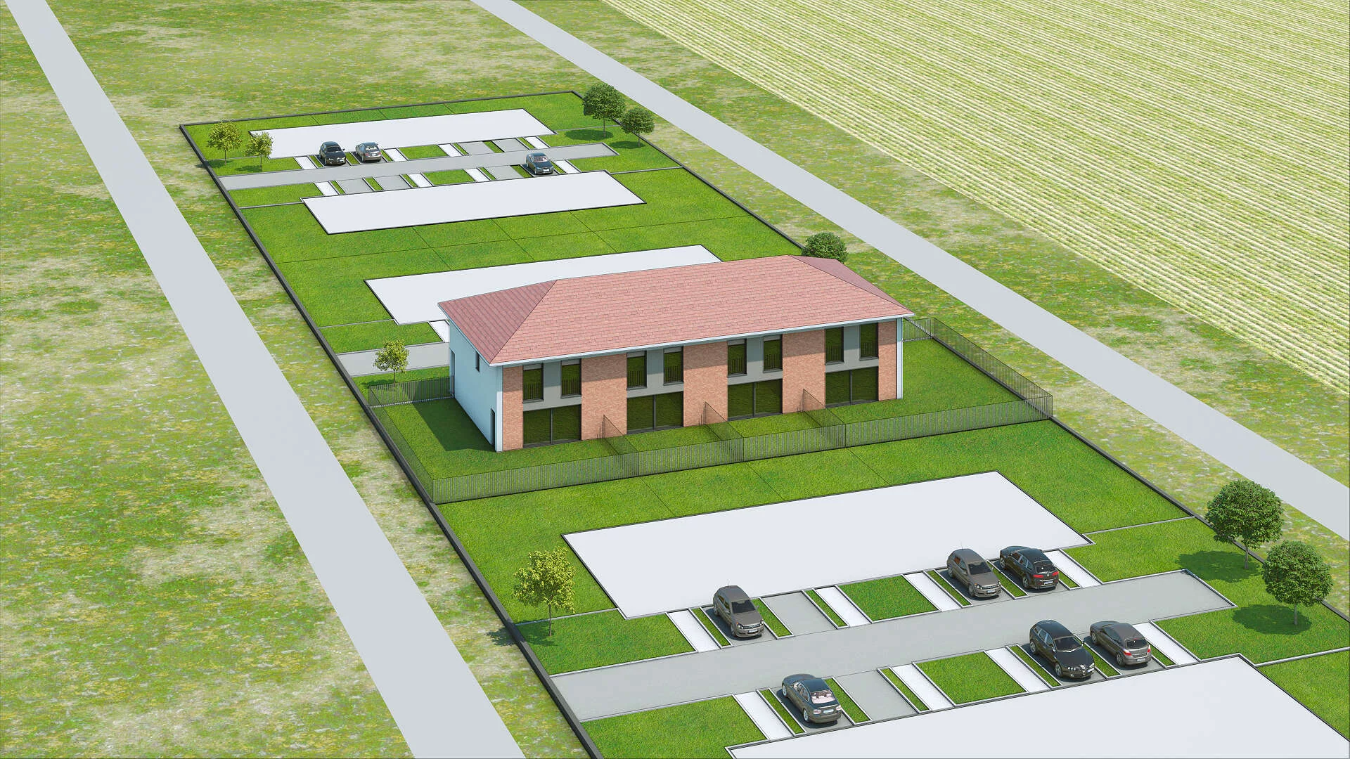 Wirtualna makieta 3D domu 134.07 m², 39A