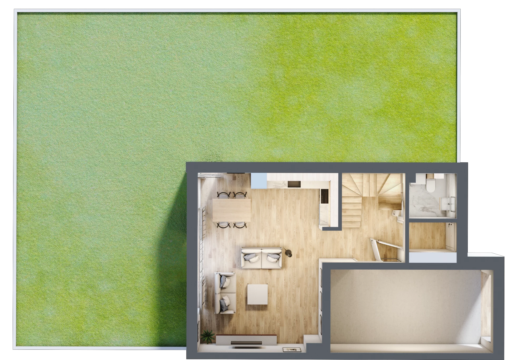 Dom 134,07 m², oferta nr 39A, Domy Golfowe, Krzyżanowice, Kryniczno