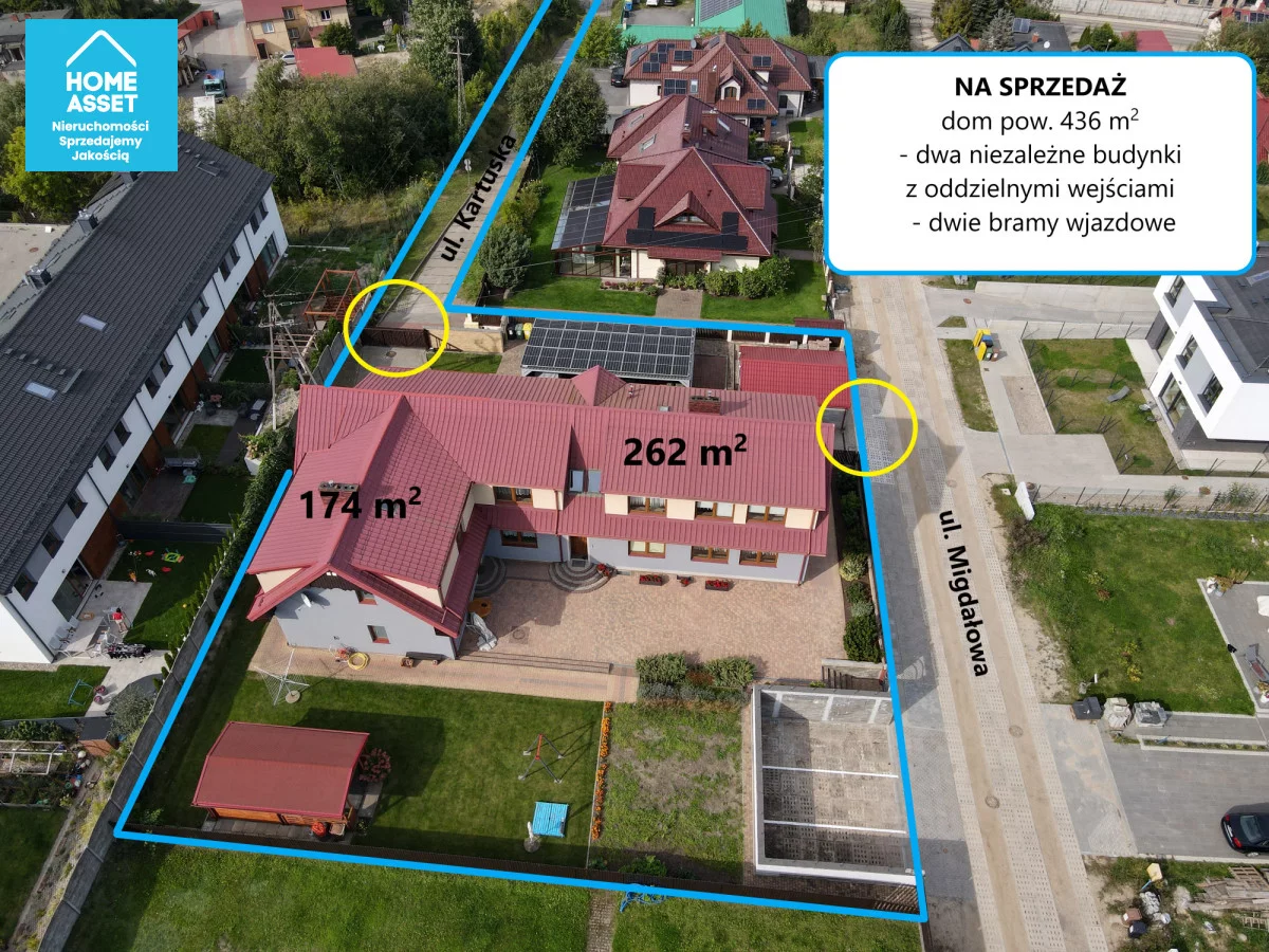 Dom i rezydencja 362,00 m², oferta nr , HS386889, Gdańsk, Chełm, Kartuska