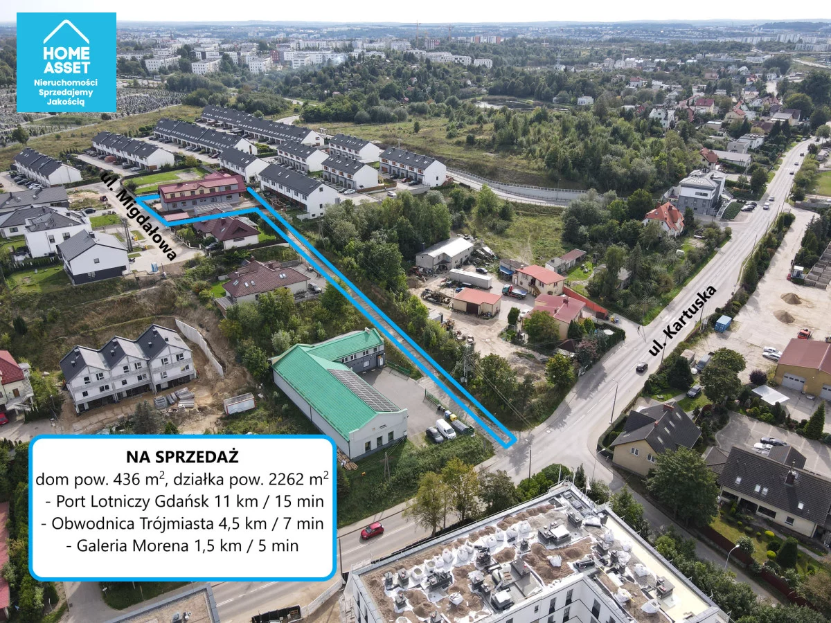 Dom 362,00 m², oferta nr , HS386889, Gdańsk, Chełm, Kartuska