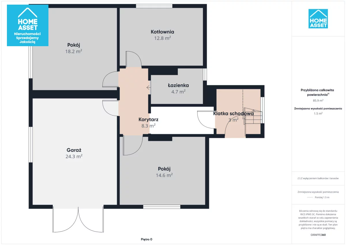 Dom 262,00 m², oferta nr , HS791444, Gowino, Jeziorna