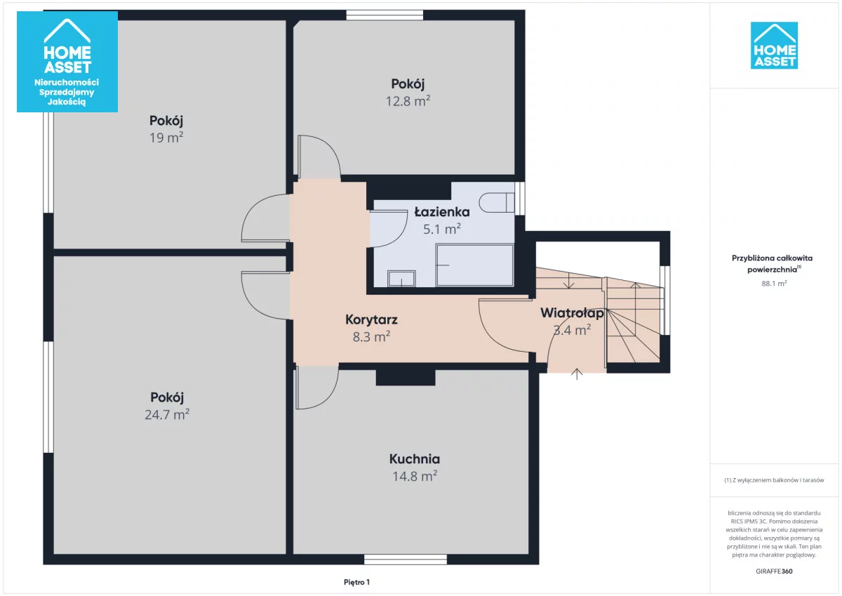 Dom 262,00 m², oferta nr , HS791444, Gowino, Jeziorna