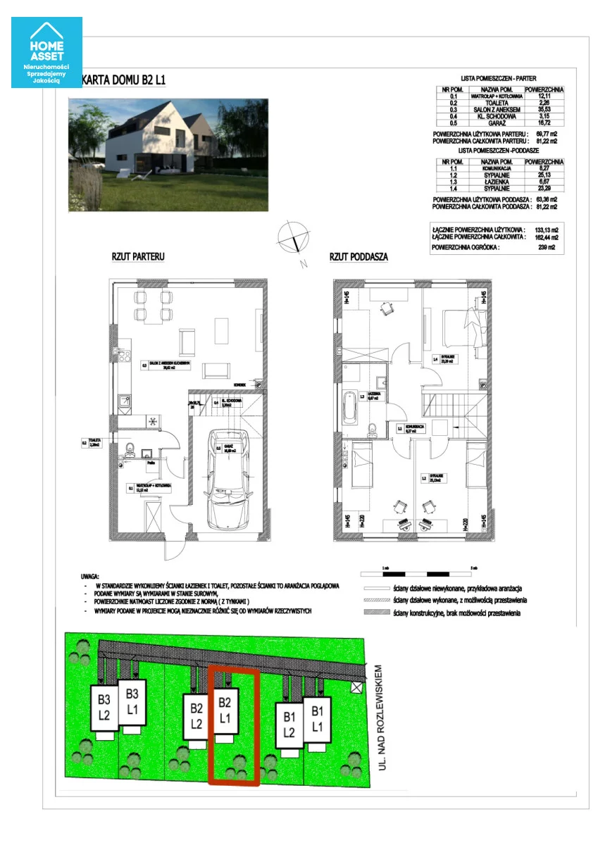 Dom 123,54 m², oferta nr , HS816377, Bojano, Nad Rozlewiskiem