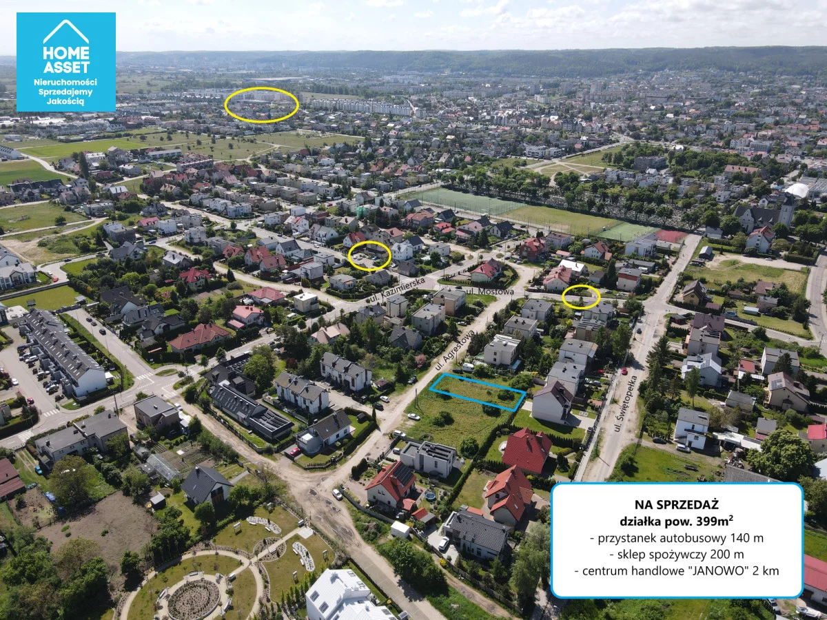 Działka 399,00 m², oferta nr , HS931833, Rumia, Agrestowa