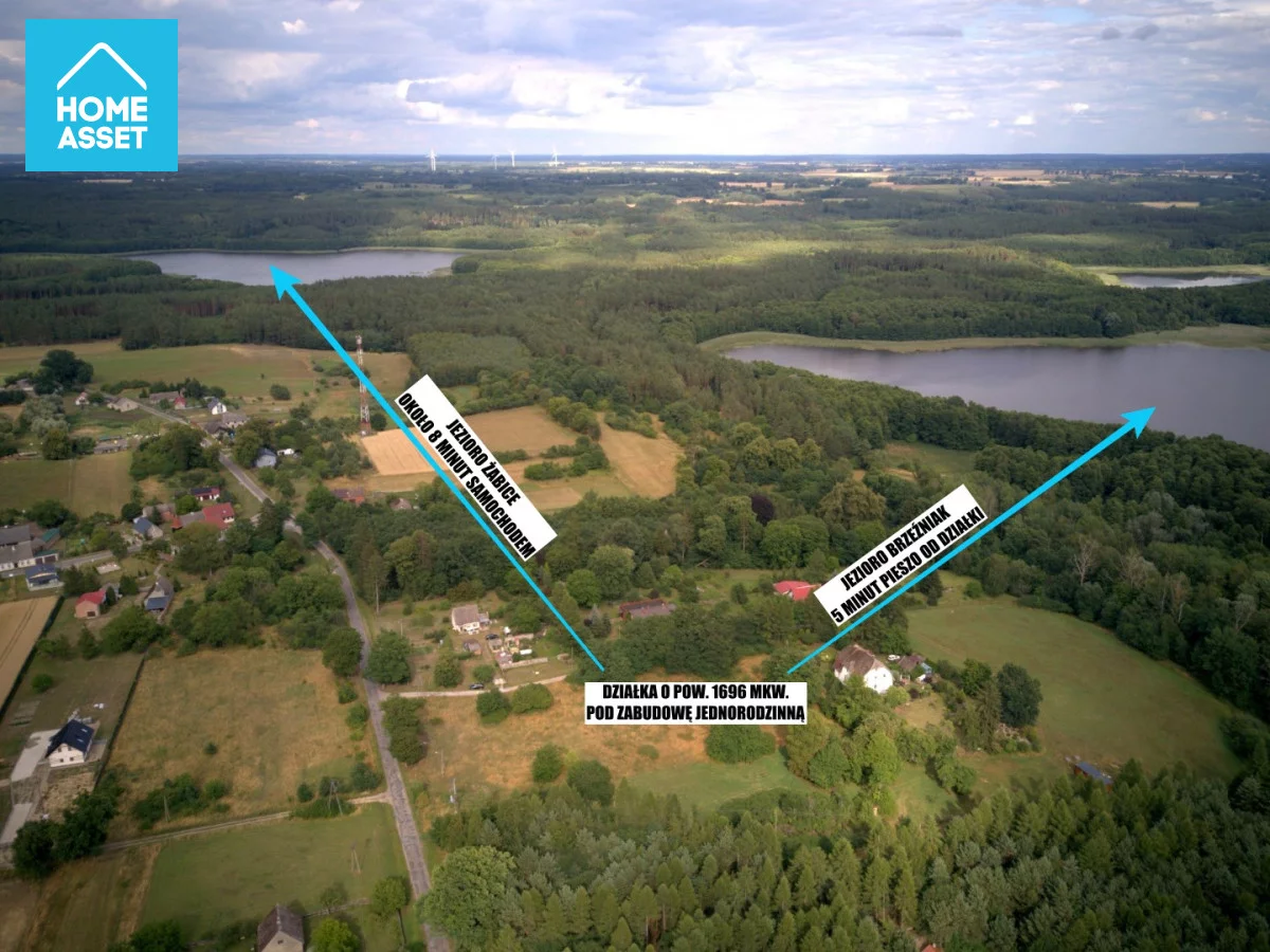Działka 1 696,00 m², Brzeźniak, Sprzedaż