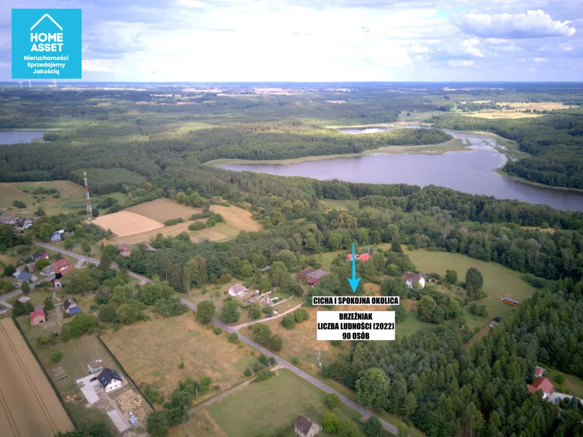 Działka 1 696,00 m², oferta nr , HS497646, Brzeźniak