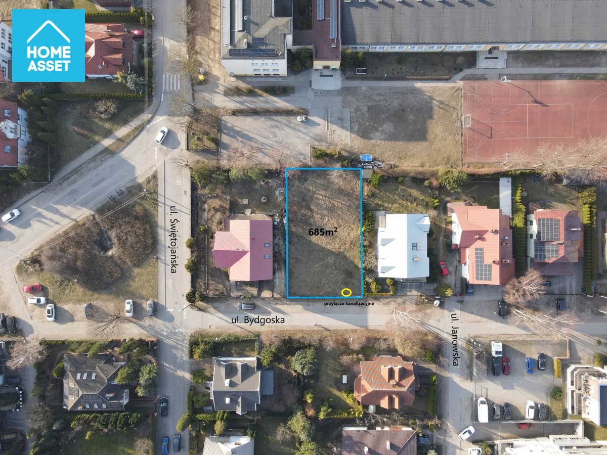Działka 685,00 m², Rumia, Janowo, Bydgoska, Sprzedaż