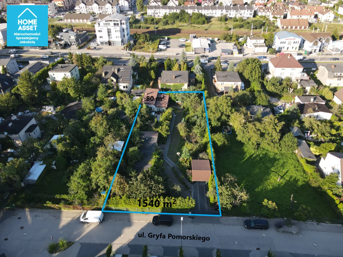 Działka 1 540,00 m², oferta nr , HS607374, Rumia, Gryfa Pomorskiego