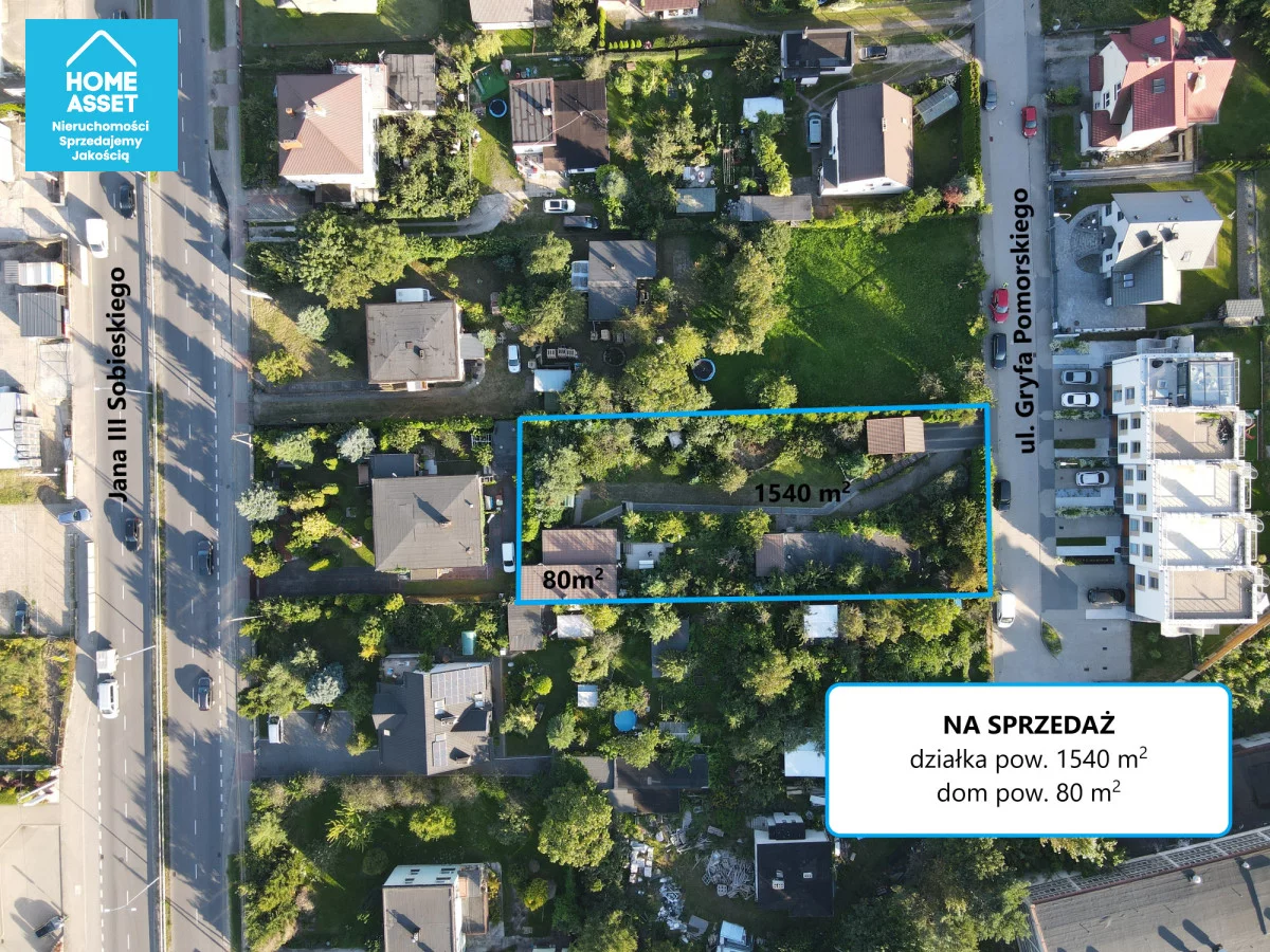 Działka 1 540,00 m², oferta nr , HS607374, Rumia, Gryfa Pomorskiego