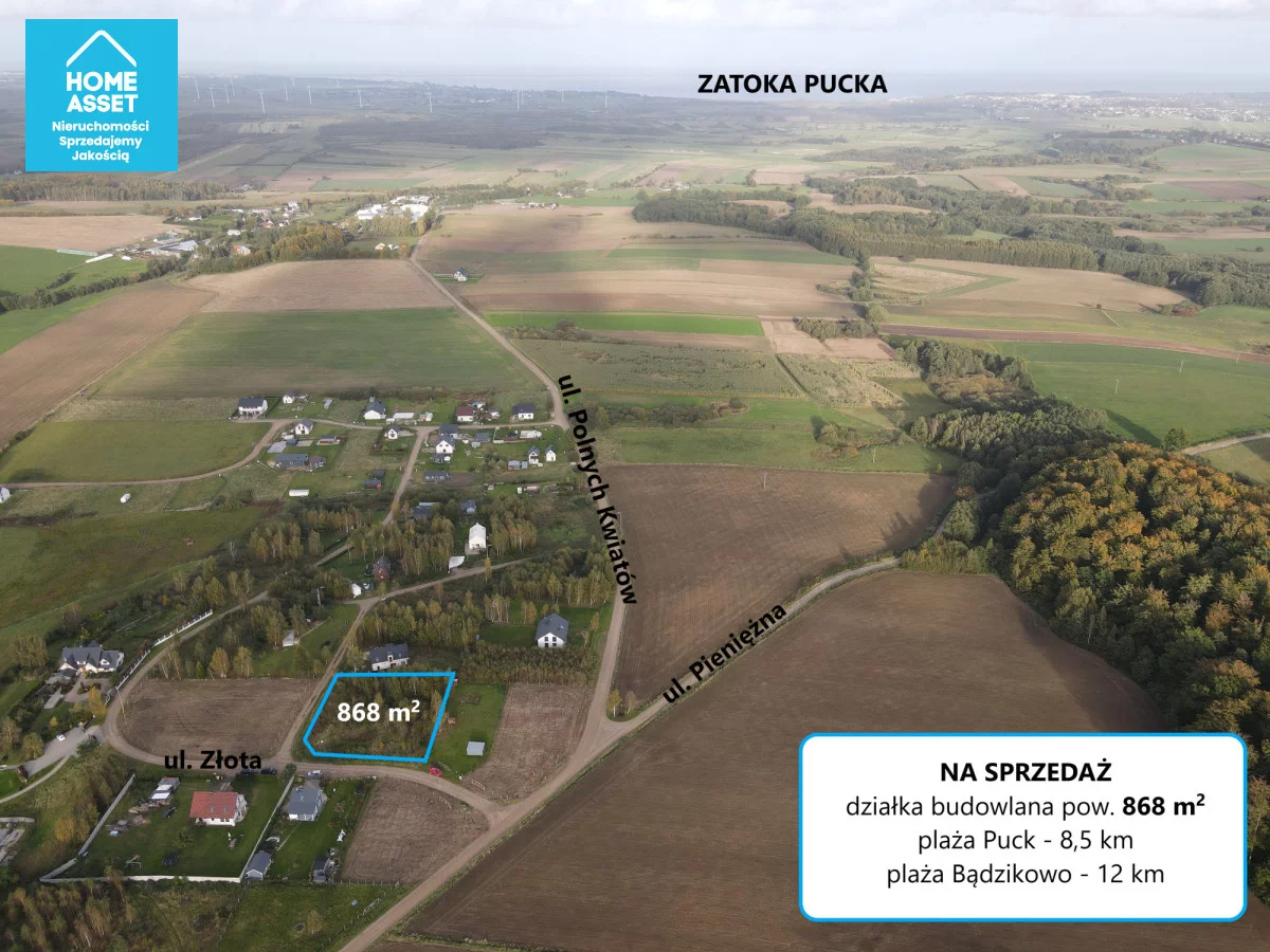 Działka 868,00 m², oferta nr , HS436564, Mechowo