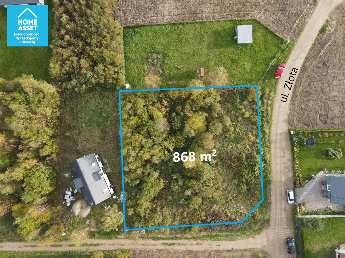 Działka 868,00 m², oferta nr , HS436564, Mechowo