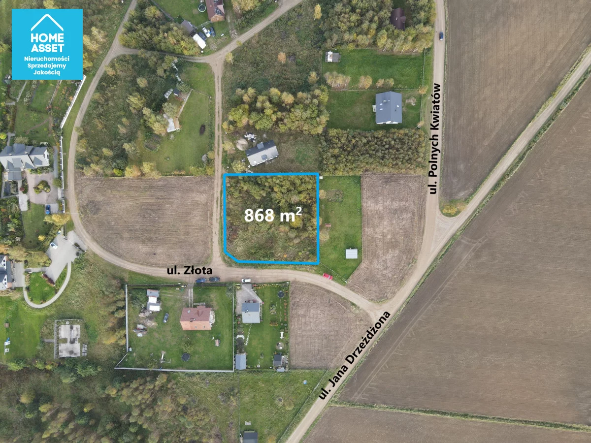 Działka 868,00 m², oferta nr , HS436564, Mechowo