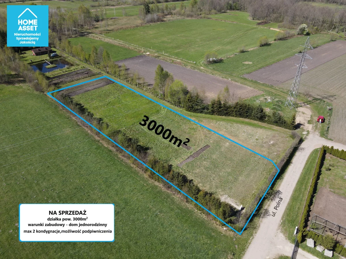 Działka 18 200,00 m², oferta nr , HS223119, Zelewo, Polna