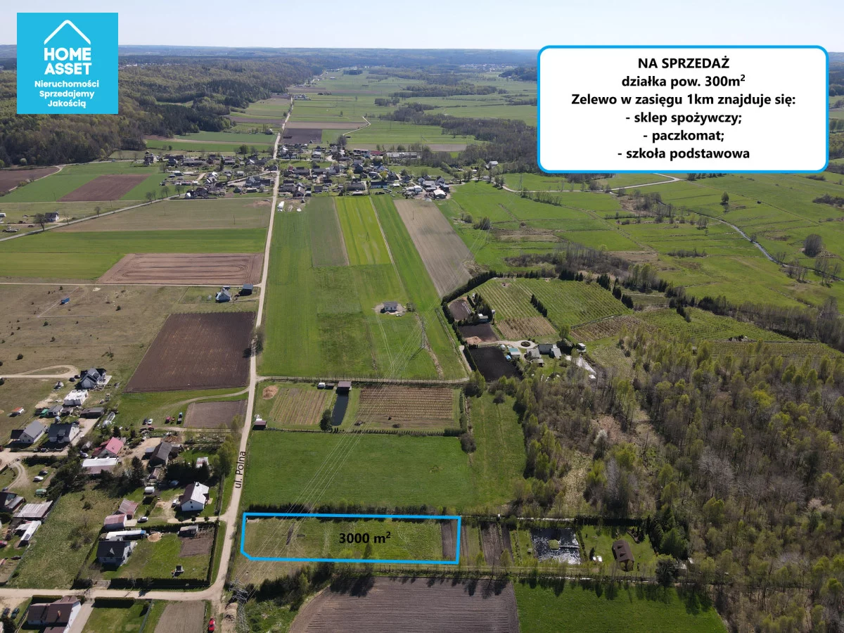 Działka 18 200,00 m², oferta nr , HS223119, Zelewo, Polna