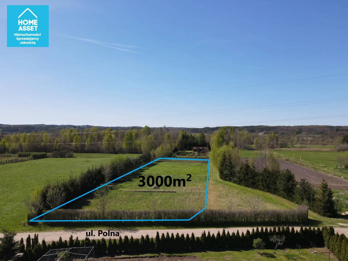Działka 18 200,00 m², oferta nr , HS223119, Zelewo, Polna