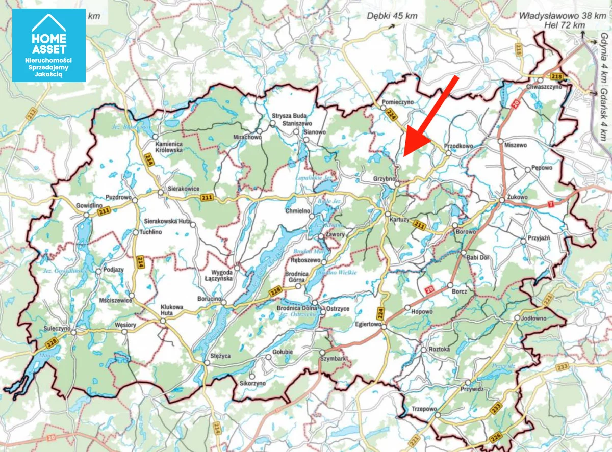 Działka 5 700,00 m², oferta nr , HS772946, Pomieczyno