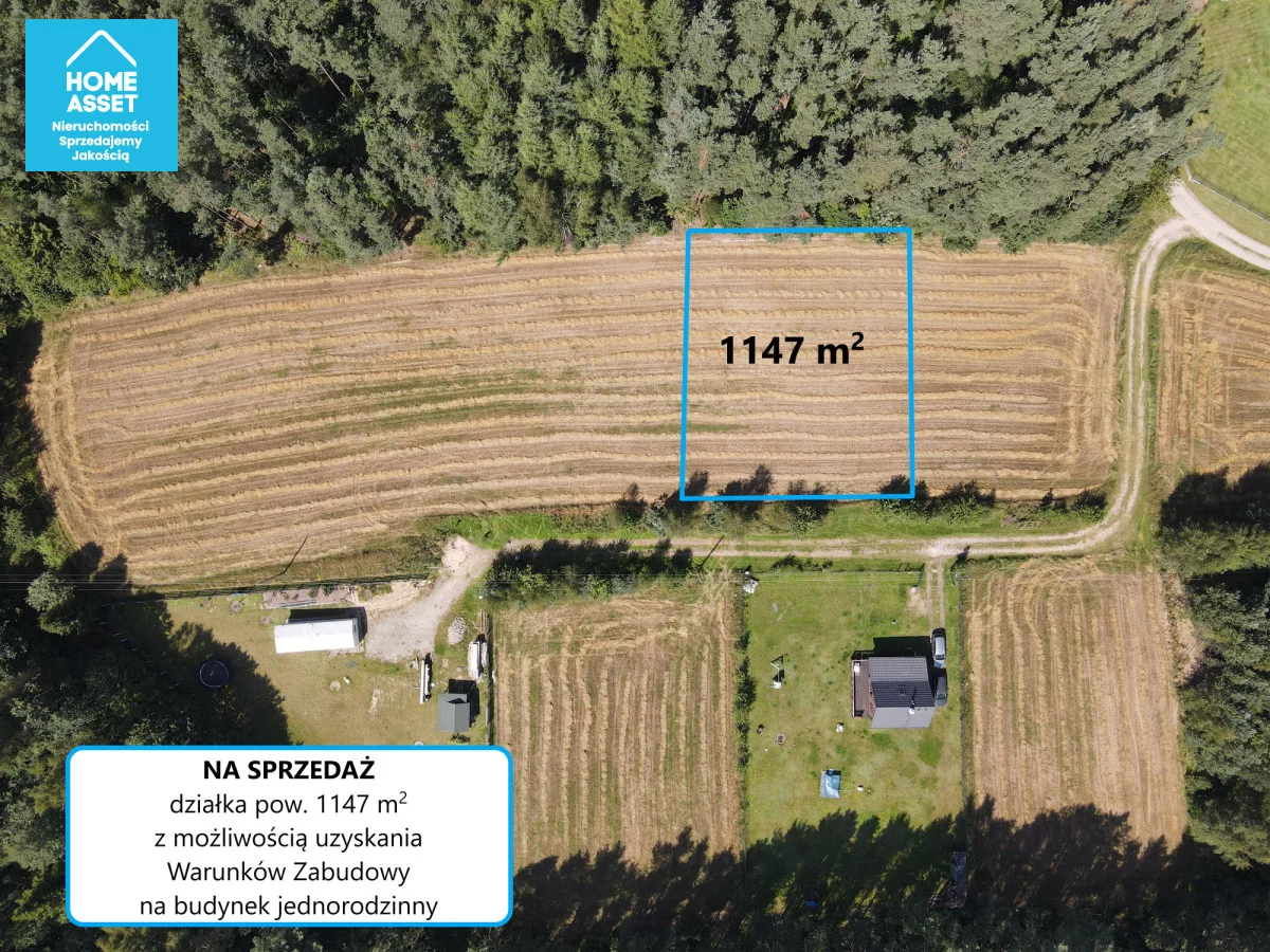 Działka 1 147,00 m², oferta nr , HS265048, Ramleje