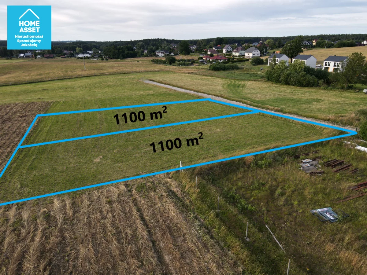Działka 1 100,00 m², oferta nr , HS247299, Robakowo, Rycerska