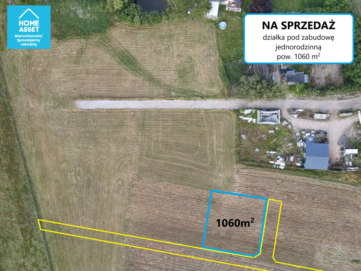 Działka 1 060,00 m², oferta nr , HS658217, Robakowo, Rycerska