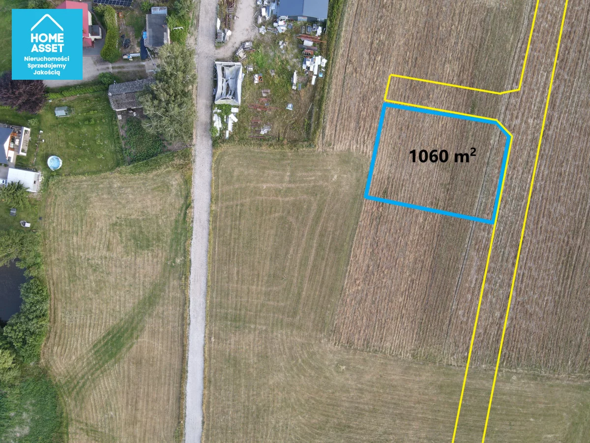 Działka 1 060,00 m², oferta nr , HS658217, Robakowo, Rycerska