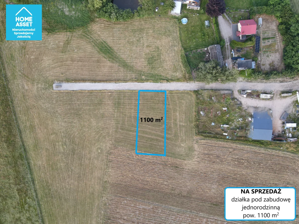 Działka 1 100,00 m², oferta nr , HS679673, Robakowo, Rycerska