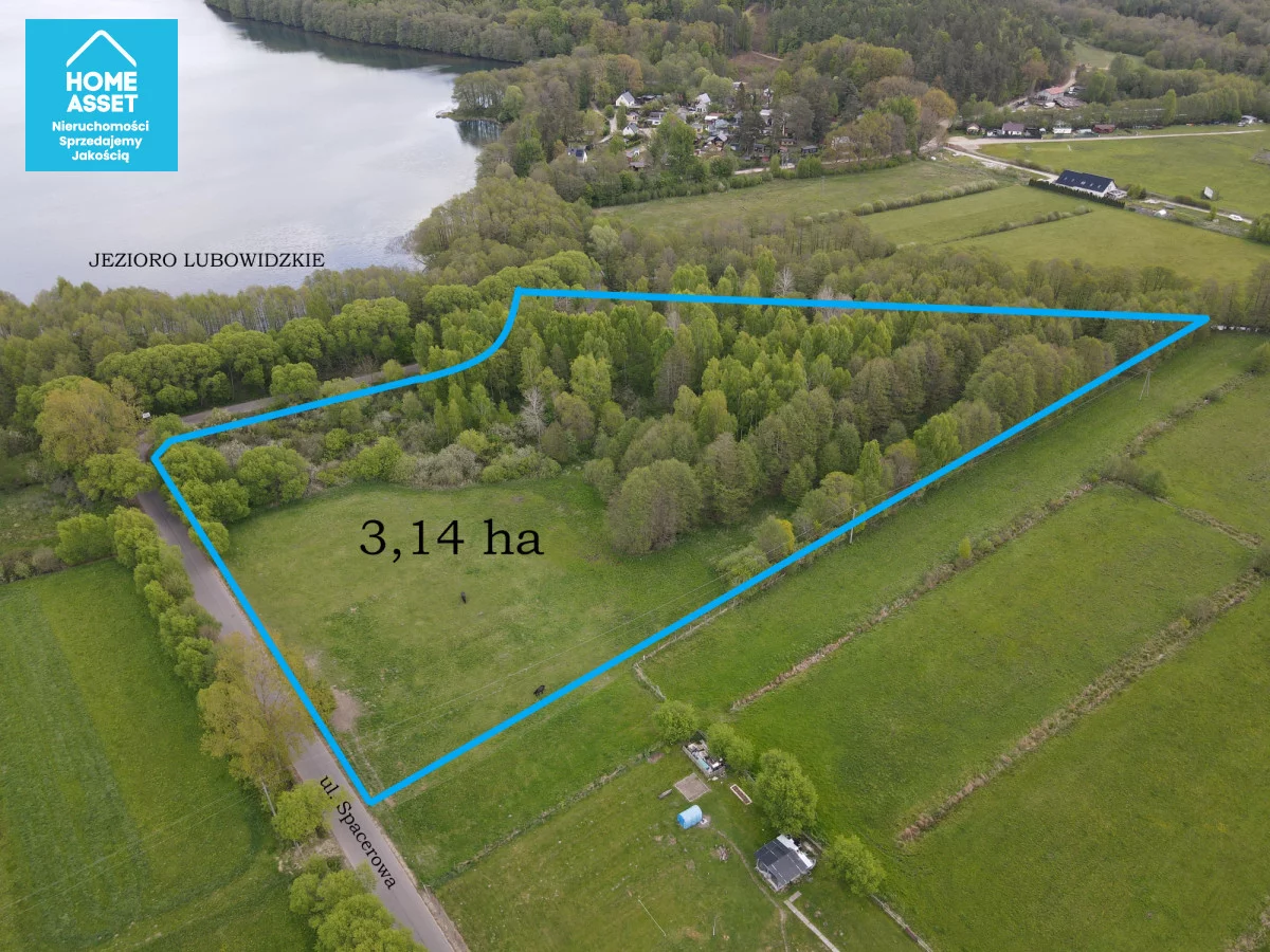Działka 31 400,00 m², oferta nr , HS362622, Lubowidz, Spacerowa