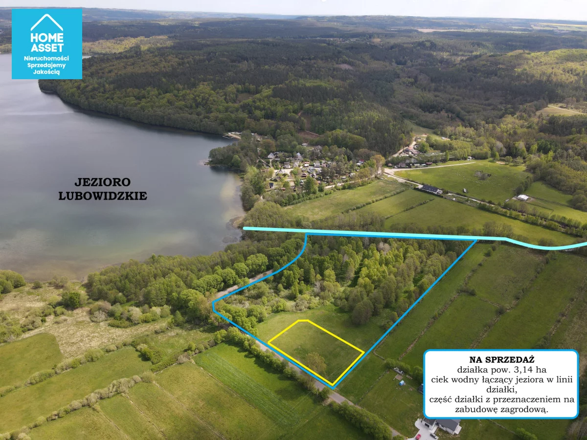 Działka 31 400,00 m², oferta nr , HS999436, Lubowidz, Spacerowa