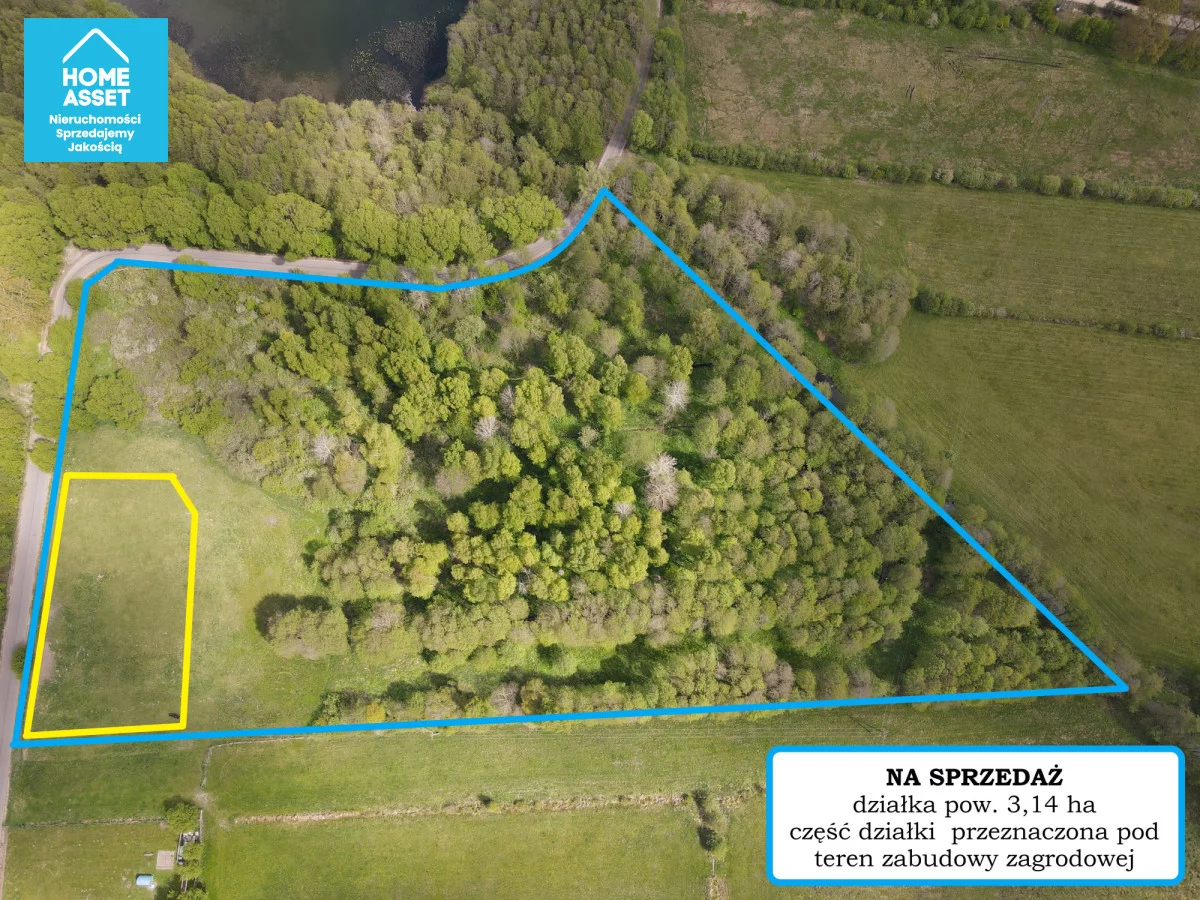 Działka 31 400,00 m², oferta nr , HS999436, Lubowidz, Spacerowa