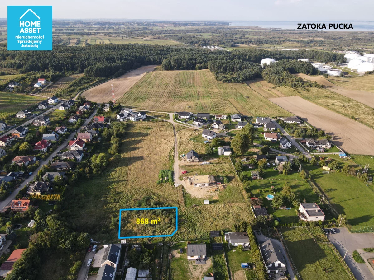 Działka 868,00 m², oferta nr , HS459367, Dębogórze, Zimowa