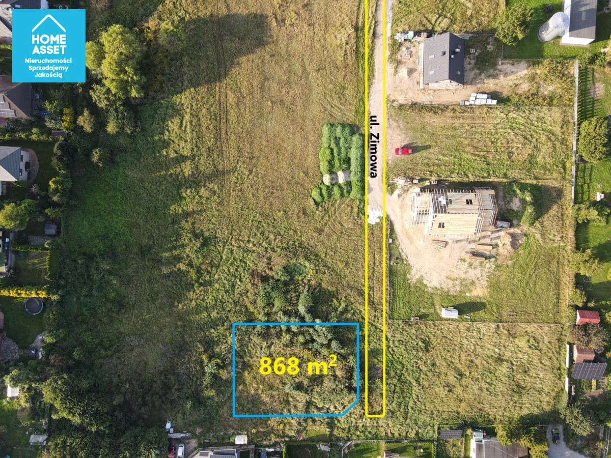 Działka 868,00 m², oferta nr , HS459367, Dębogórze, Zimowa