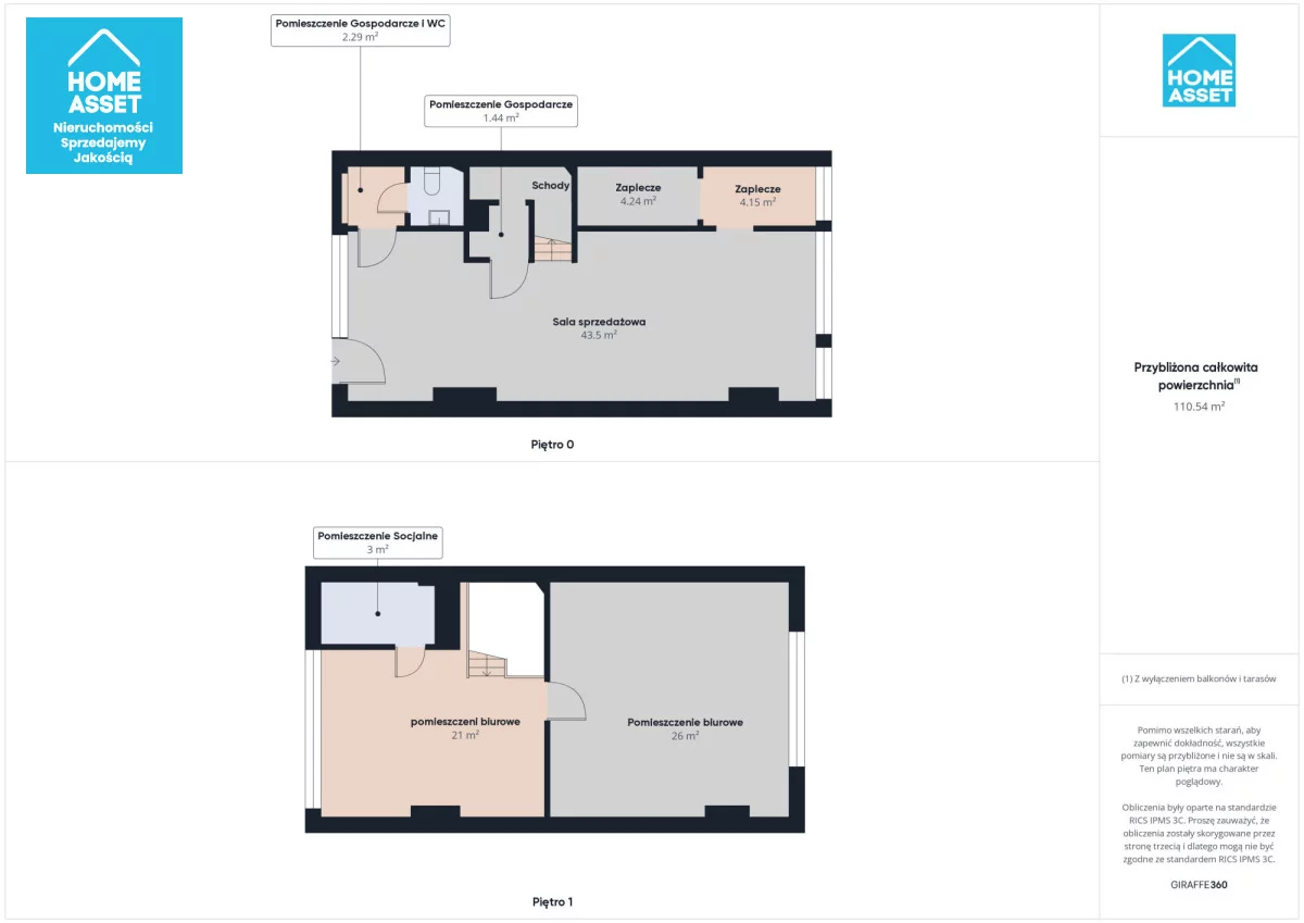 Lokal użytkowy 109,80 m², oferta nr , HS106168, Gdańsk, Zaspa, Leszczyńskich