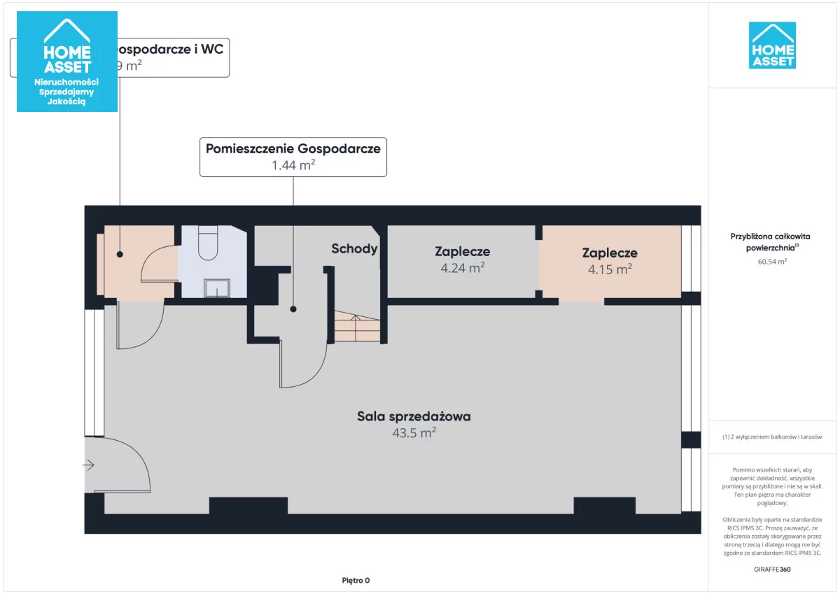 Lokal użytkowy 109,80 m², oferta nr , HS156740, Gdańsk, Zaspa, Leszczyńskich