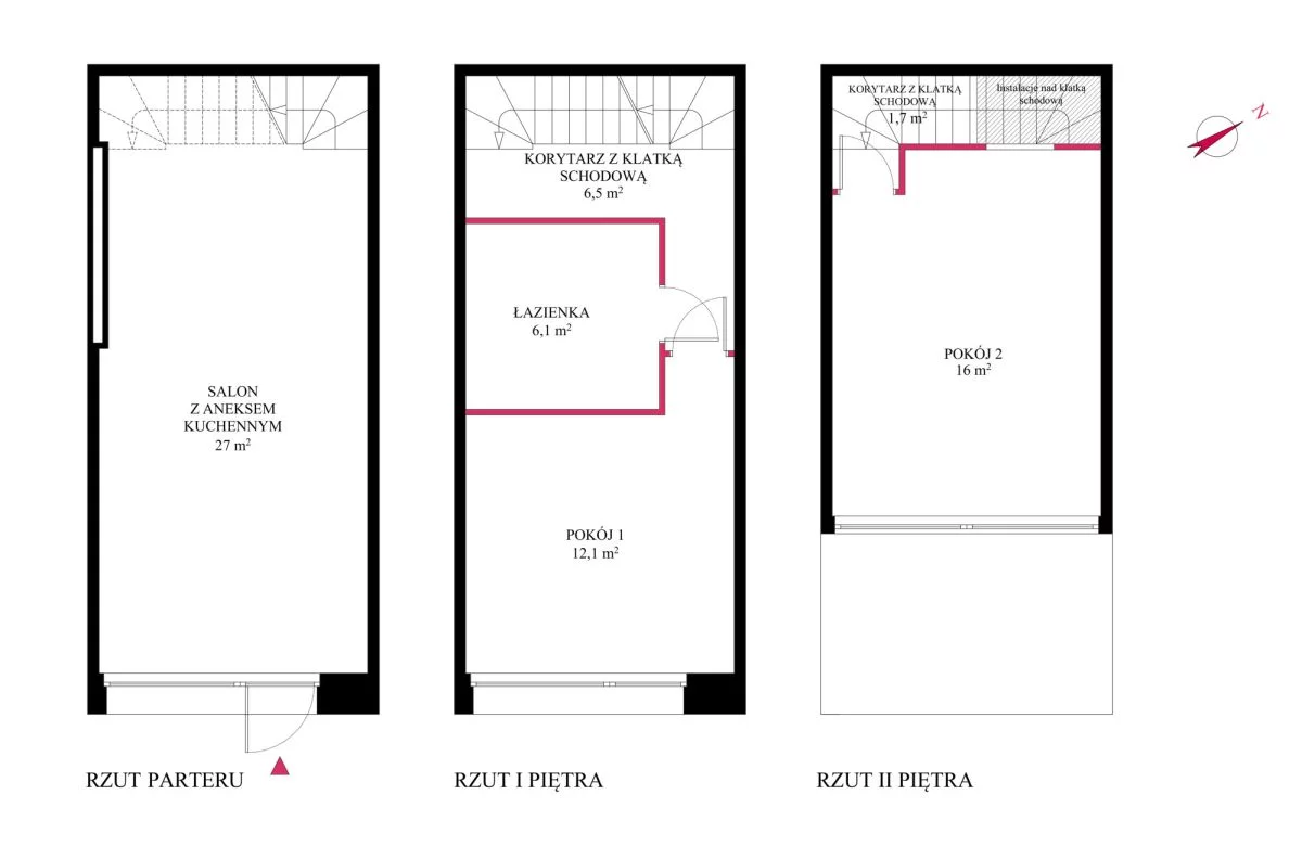 Dom i rezydencja 69,40 m², oferta nr , TC841298, Środa Wielkopolska, Kasztanowa