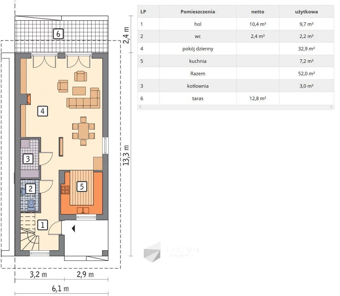 Dom 145,00 m², oferta nr , TC231391, Kolbudy, Lukrecjowa