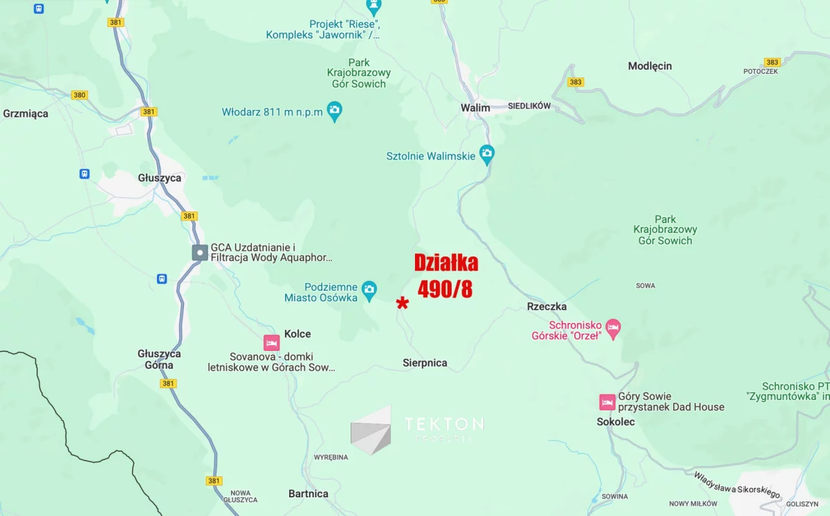 Działka 1 055,00 m², oferta nr , TC972024, Sierpnica, Zielone Wzgórze