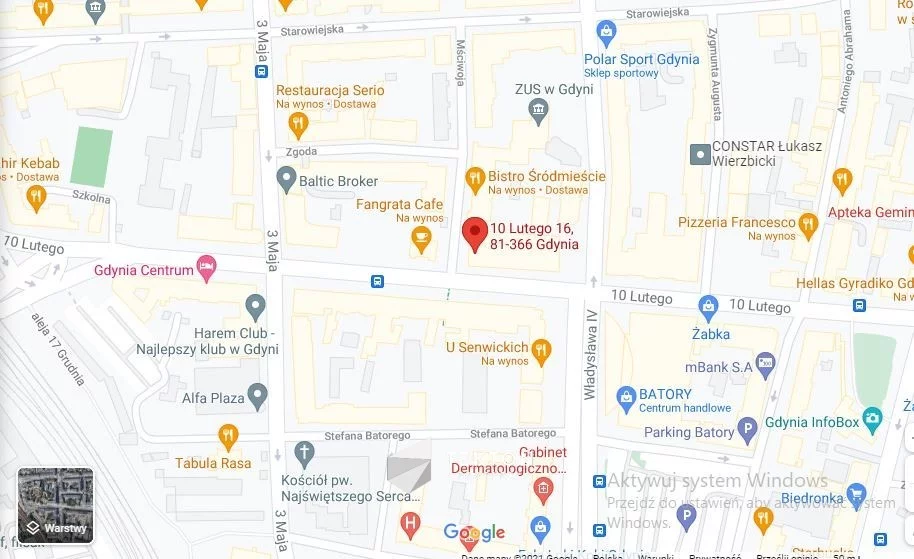 Biuro 170,90 m², oferta nr , TC914076, Gdynia, Śródmieście, Śródmieście, 10 Lutego