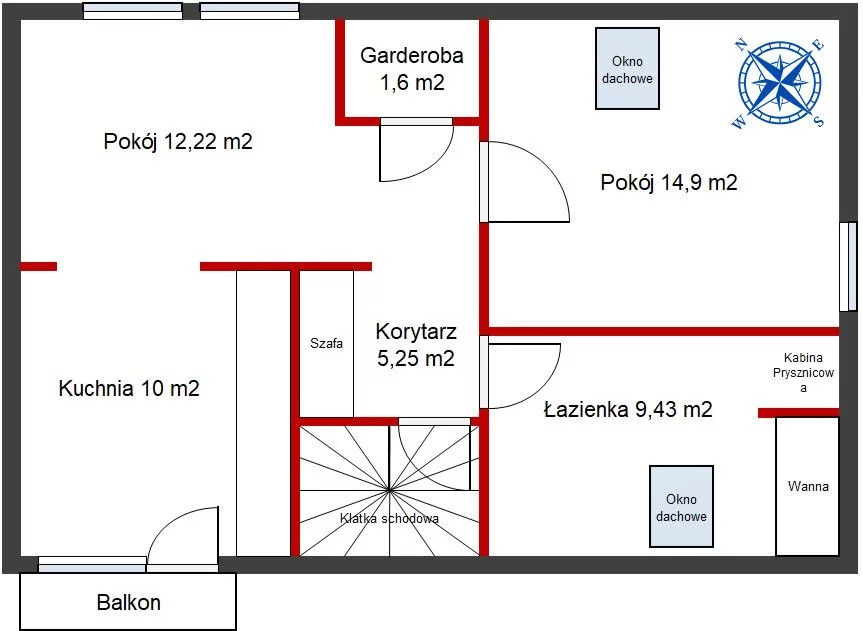 2 pokoje, mieszkanie 55,70 m², piętro 2, oferta nr , TC962537, Sopot, Karlikowo, Bitwy Pod Płowcami
