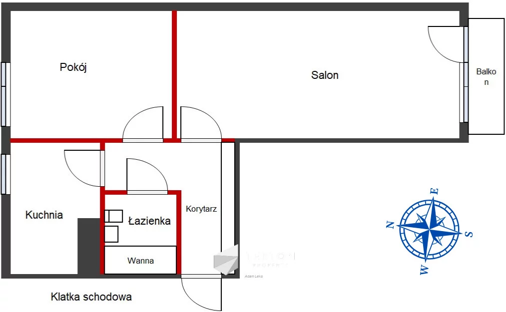 2 pokoje, apartament 45,00 m², piętro 3, oferta nr , TC866538, Gdańsk, Przymorze, Chłopska