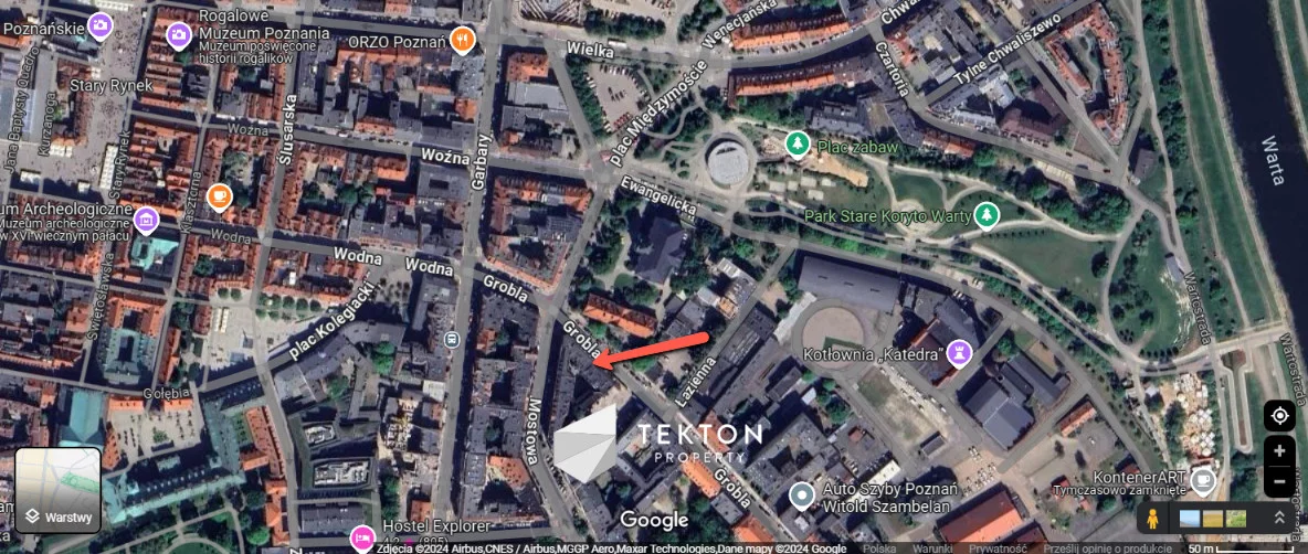 2 pokoje, mieszkanie 31,36 m², piętro 5, oferta nr , TC829475, Poznań, Grobla