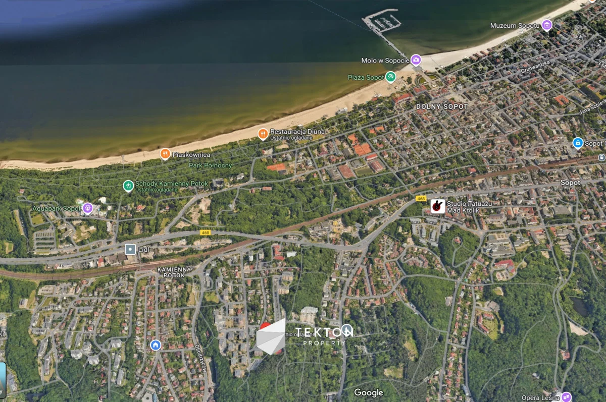 2 pokoje, mieszkanie 39,78 m², piętro 5, oferta nr , TC941449, Sopot, Kamienny Potok, Henryka Sienkiewicza