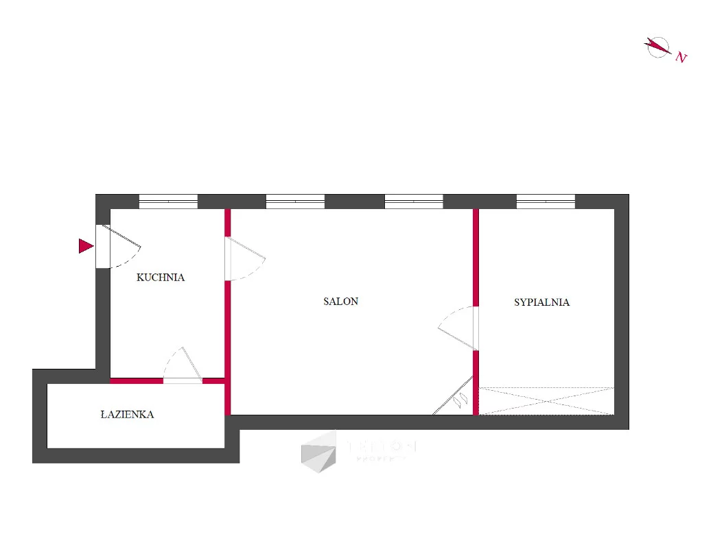 2 pokoje, mieszkanie 57,02 m², parter, oferta nr , TC993508, Poznań, Stare Miasto, Stare Miasto, Rybaki