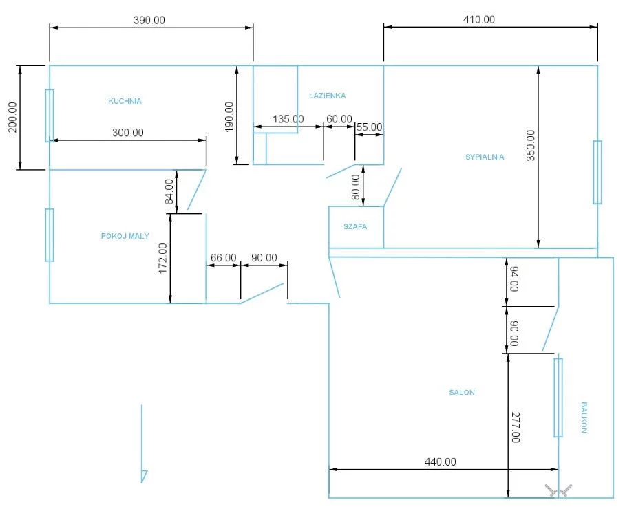 2 pokoje, mieszkanie 62,30 m², piętro 7, oferta nr , TC590242, Łódź, Widzew, Widzew, Służbowa