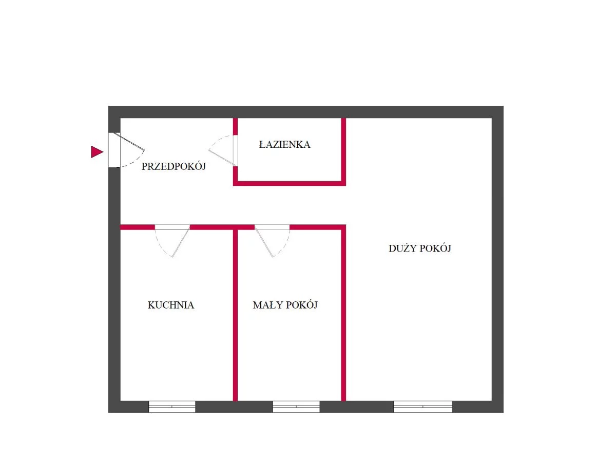 Mieszkanie 57,71 m², piętro 3, oferta nr , TC230550, Łódź, Śródmieście, Śródmieście, Stefana Jaracza