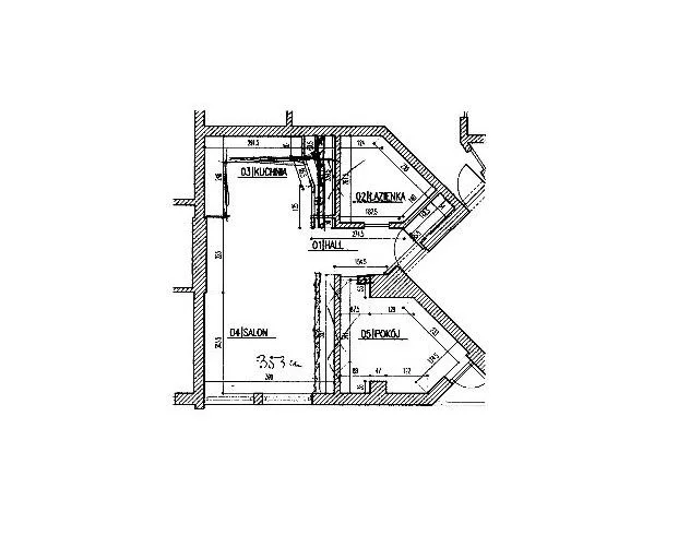 2 pokoje, mieszkanie 47,98 m², piętro 2, oferta nr , TC117639, Warszawa
