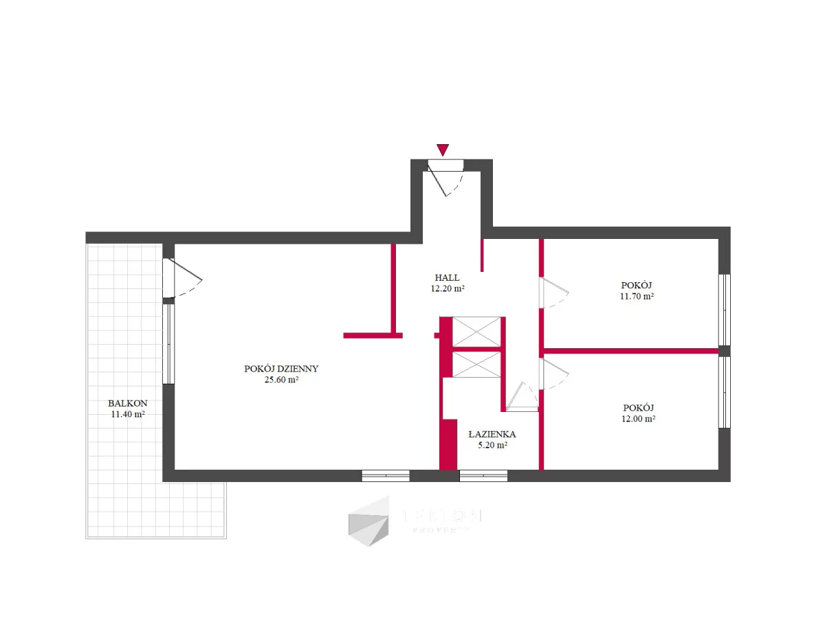 3 pokoje, apartament 75,00 m², piętro 1, oferta nr , TC382593, Warszawa, Esej